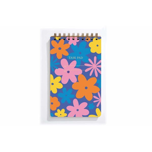 Groovy Floral Task Pad By Shorthand Press