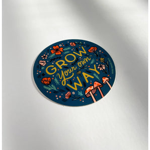 Grow Your Own Way Sticker By Paper Parasol Press