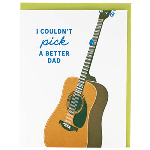 Guitar Dad Card By Smudge Ink