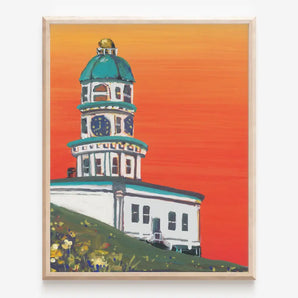 Halifax Clock Tower 11x14 Print By Janna Wilton Art