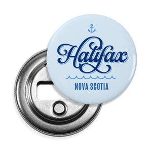Halifax NS Magnetic Bottle Opener By Inkwell Originals