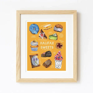 Halifax Sweets 11x14 Print By Janna Wilton Art