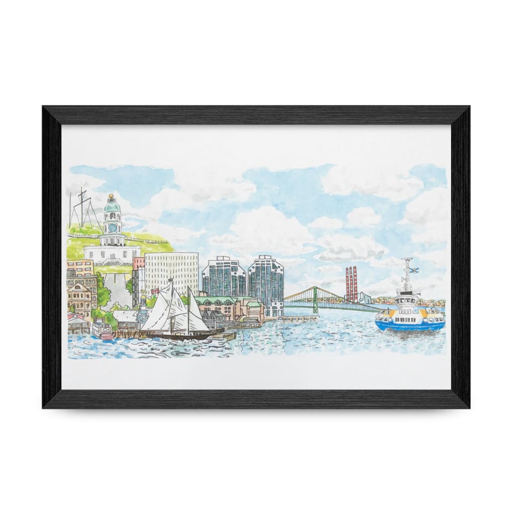 Halifax Waterfront 5x7 Print By Bard