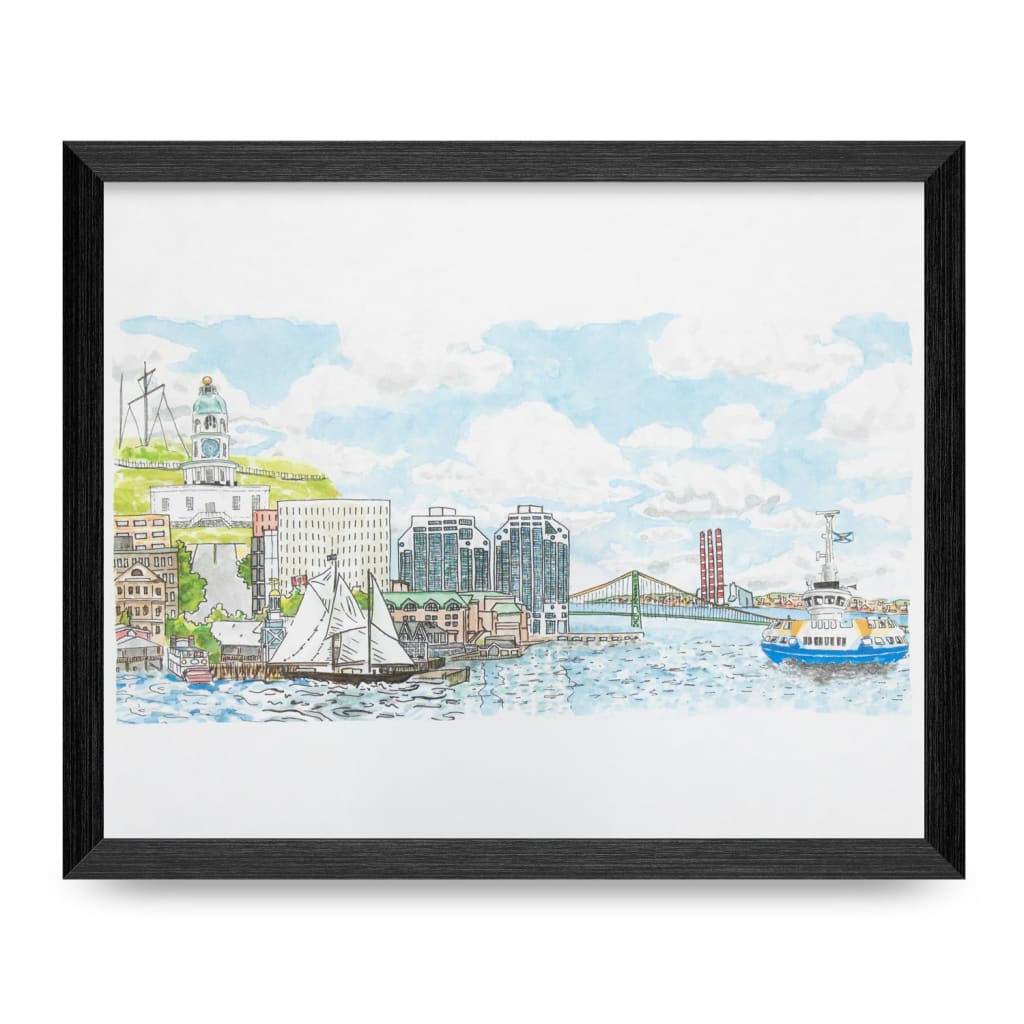 Halifax Waterfront 8x10 Print By Bard