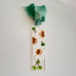 Handpainted Acrylic Bookmark By Blooming Writes Art
