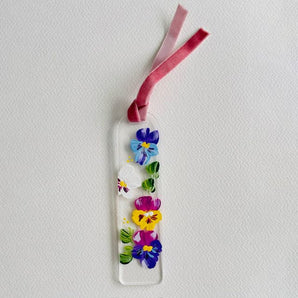 Handpainted Acrylic Bookmark By Blooming Writes Art