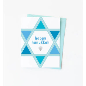 Hanukkah Star Card By Graphic Anthology