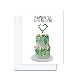 Happily Ever After Wedding Card By Jaybee Design