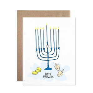 Happy Hanukka Card By Hartland Cards