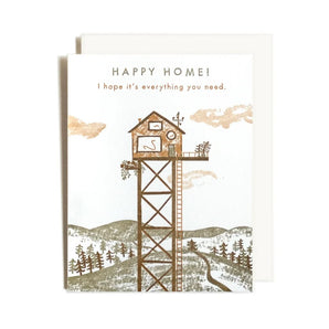 Happy Home Card By Homework Letterpress