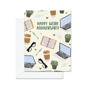 Happy Work Anniversary Card By Jaybee Design