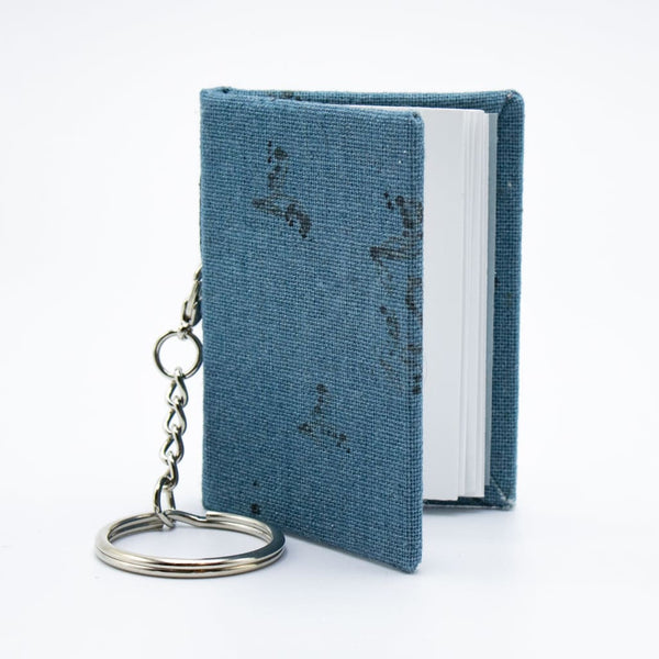 Hardcover Handbound Book Keychain (various designs) By Wolfe