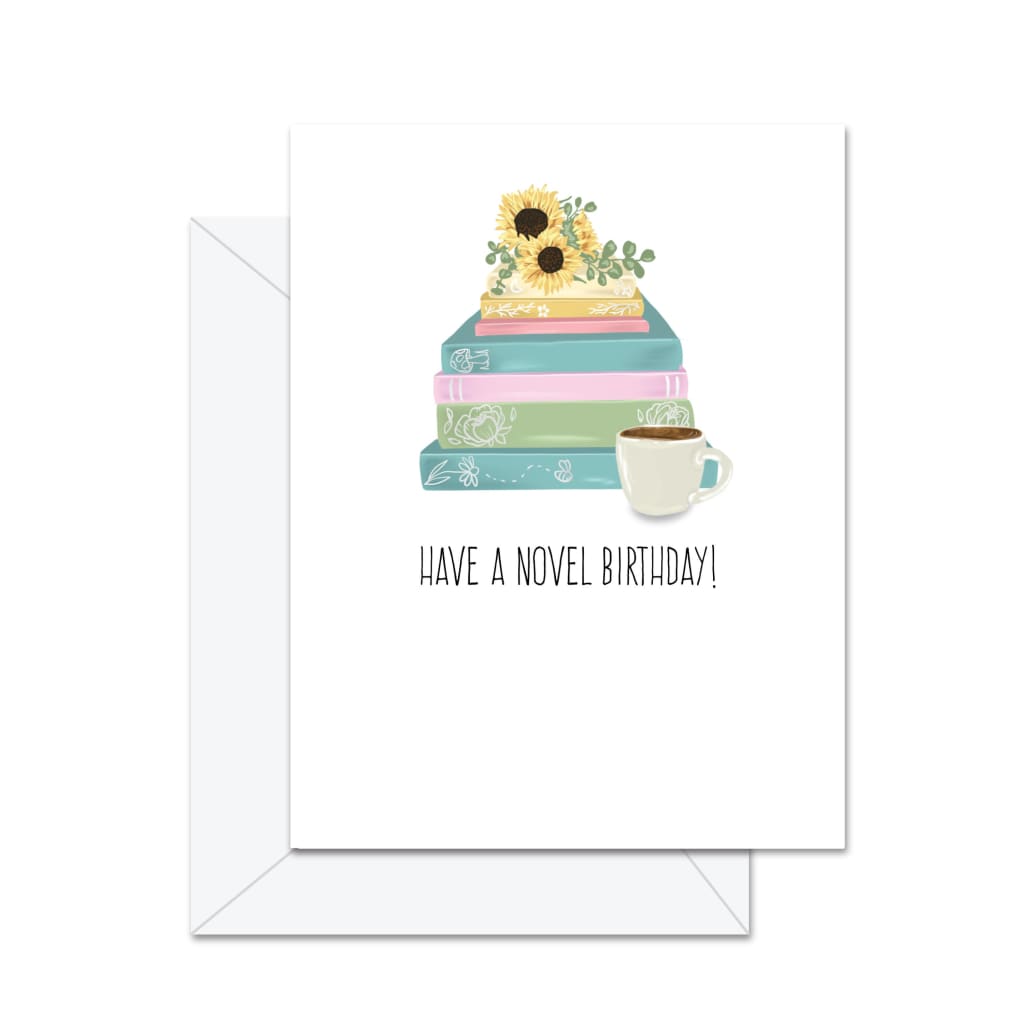 Have A Novel Birthday Card By Jaybee Design