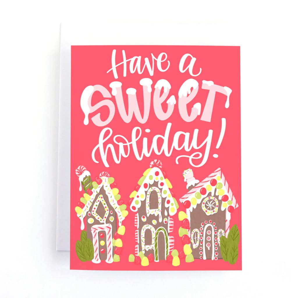 Have A Sweet Holiday Card By Pedaller Designs