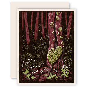 Heart Of The Forest Card By Heartell Press