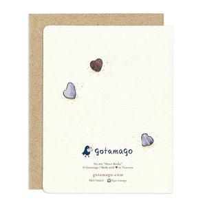 Heart Rocks Love Card By Gotamago