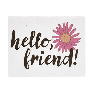 Hello Friend Seed Card By hi love. greetings