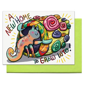 Hermit Crab New Home Card By Pencil Empire
