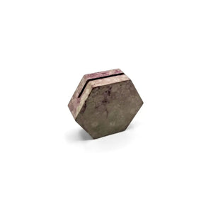 Hex Concrete Card Holder (various colours) By CG