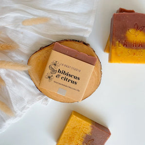 Hibiscus & Citrus Soap By La Haut Studio