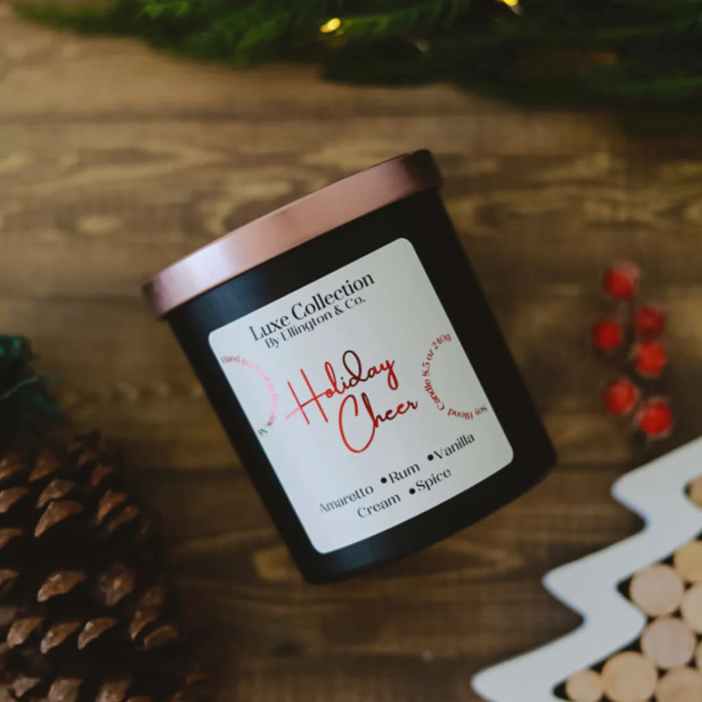 Holiday Cheer 8.5oz Soy Candle By Ellington &