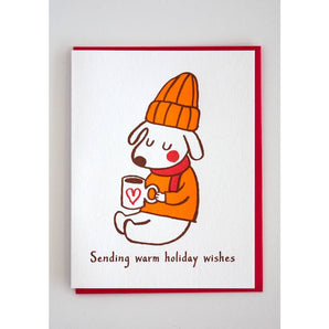 Holiday Dog Card By Fugu Press