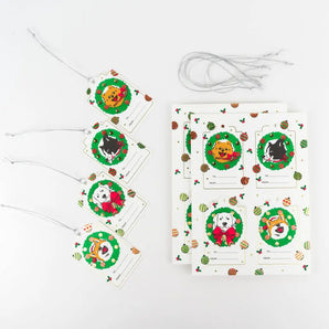 Holiday Dogs Gift Tag Set (8) By Porchlight Press