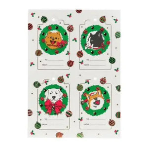 Holiday Dogs Gift Tag Set (8) By Porchlight Press