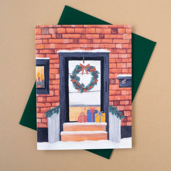 Holiday Doorway Card By Chu on This Studio