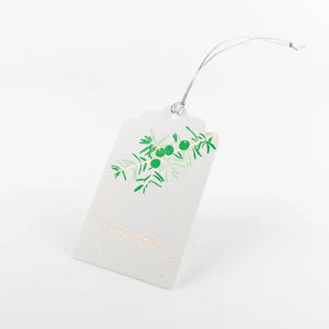 Holiday Vegetation Gift Tag Set (8) By Porchlight Press