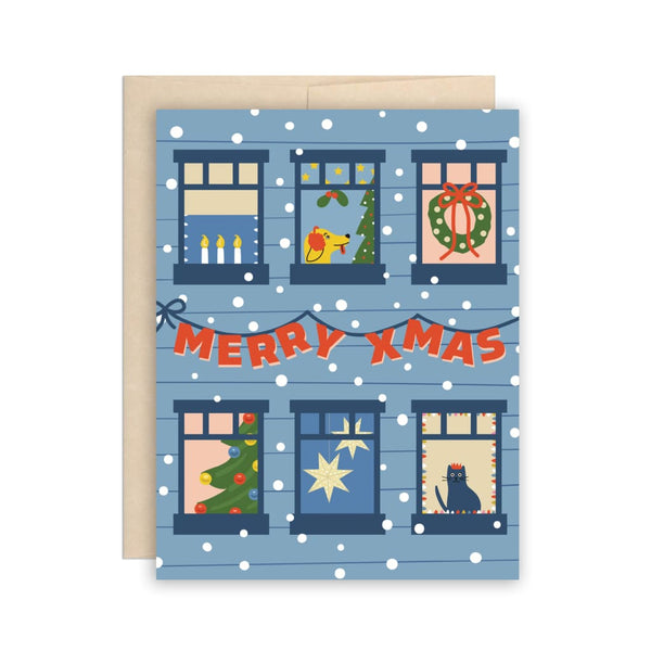 Holiday Windows Card 8 Pack By The Beautiful Project