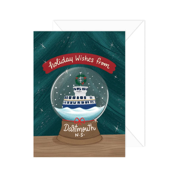 Holiday Wishes From Dartmouth Card By Hello Sweetie Design