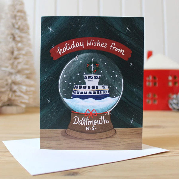 Holiday Wishes From Dartmouth Card By Hello Sweetie Design
