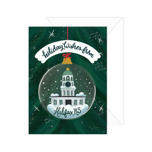 Holiday Wishes From Halifax Card By Hello Sweetie Design