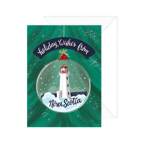 Holiday Wishes From Nova Scotia Card By Hello Sweetie Design
