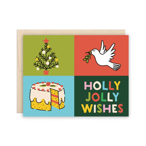 Holly Jolly Wishes Card By The Beautiful Project