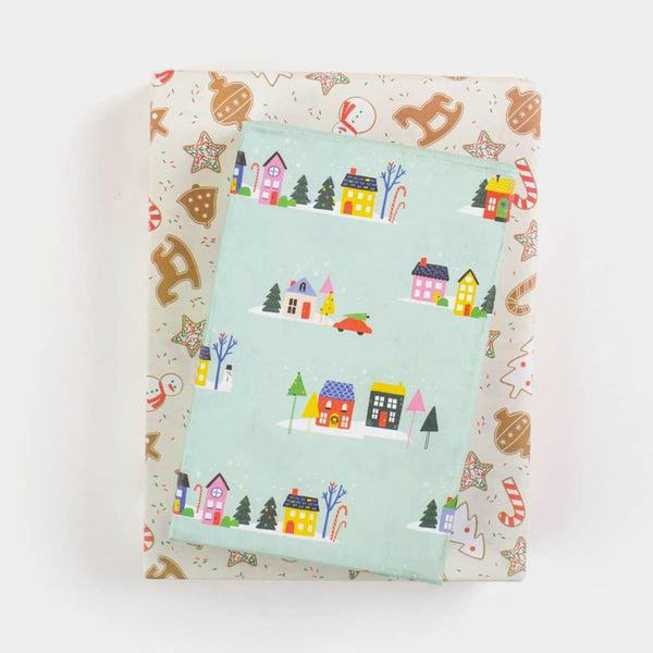 Home For The Holidays • Double-sided Eco Gift Wrap Sheets