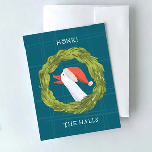 Honk The Halls Card By Julep and Trubbs Studio