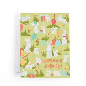 Hoppy Birthday Card By Pedaller Designs