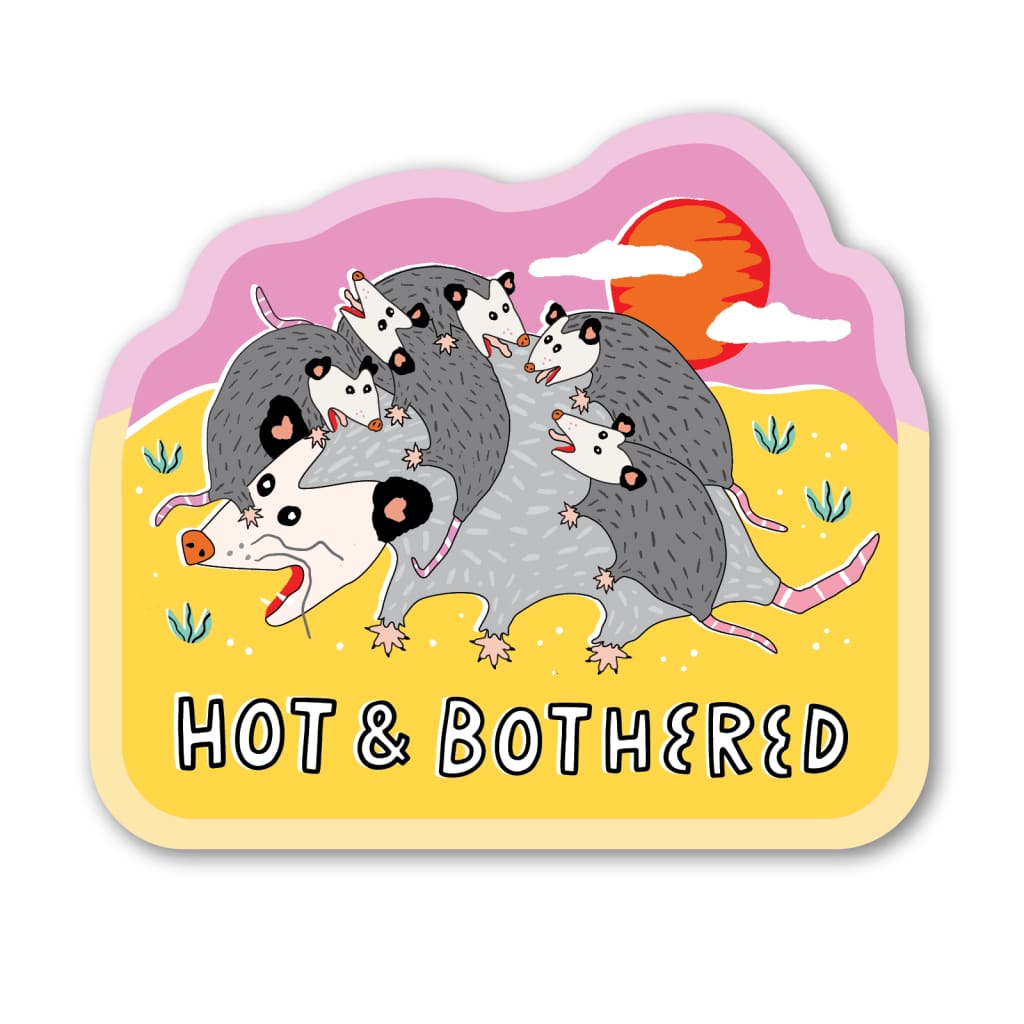 Hot Possums Sticker By Party of One