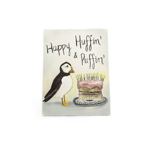 Huffin’ Puffin Birthday Card By Sarah Duggan Creative Works