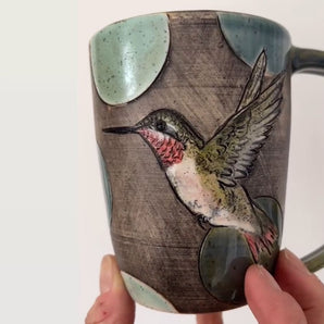 Hummingbird Mug By Marla Benton