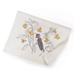 Hummingbird Tea Towel By Porchlight Press