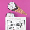 Ice Cream Cone Bookmark By Humdrum Paper