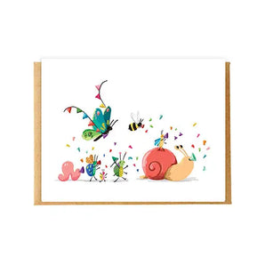 Insect Parade Birthday Card By Creative Nature Studio