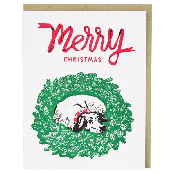Jingle Dog Christmas Card By Smudge Ink
