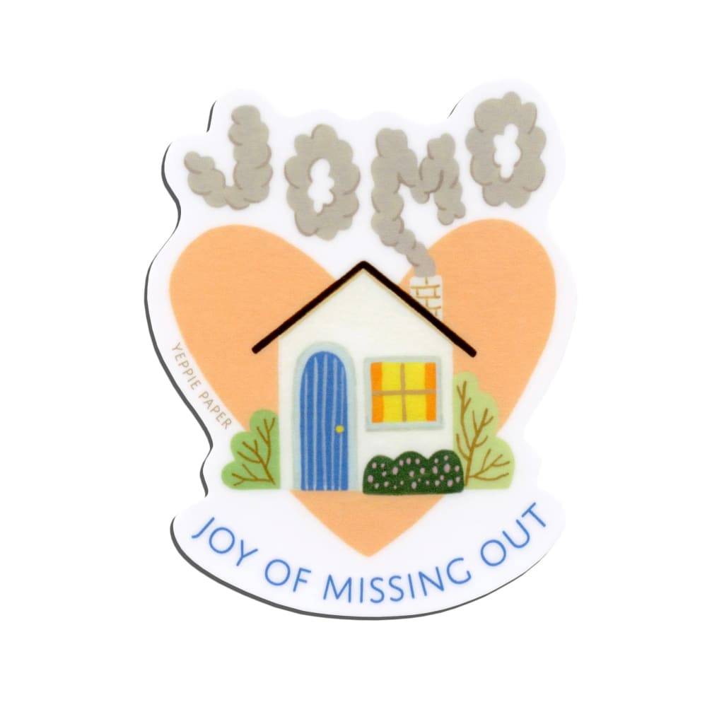 JOMO Sticker By Yeppie Paper