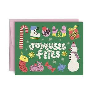 Joyeuses Fêtes Card By Paperole