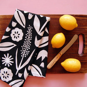 June Floral Tea Towel By Badger & Burke