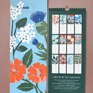 Kautzi Wildflowers of the Maritimes 2026 Wall Calendar